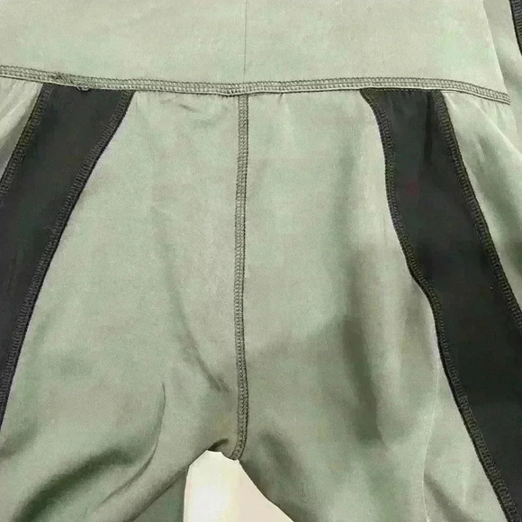 JAMES PERSE Y/OSEMITE  Green Black Wave Patch Leggings Sz 1 Small NWT new - Picture 3 of 8